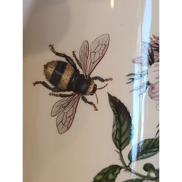 Portmeirion The Botanic Garden Circa 1818 England Dog Rose Floral Pitcher Jug - Picture 11 of 14